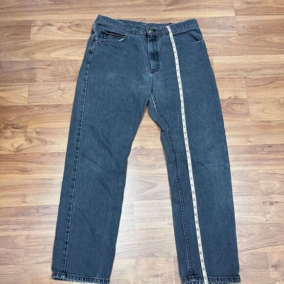 L.L. Bean Mens Double L Straight Leg Jeans Black Size 30 - Picture 4 of 10